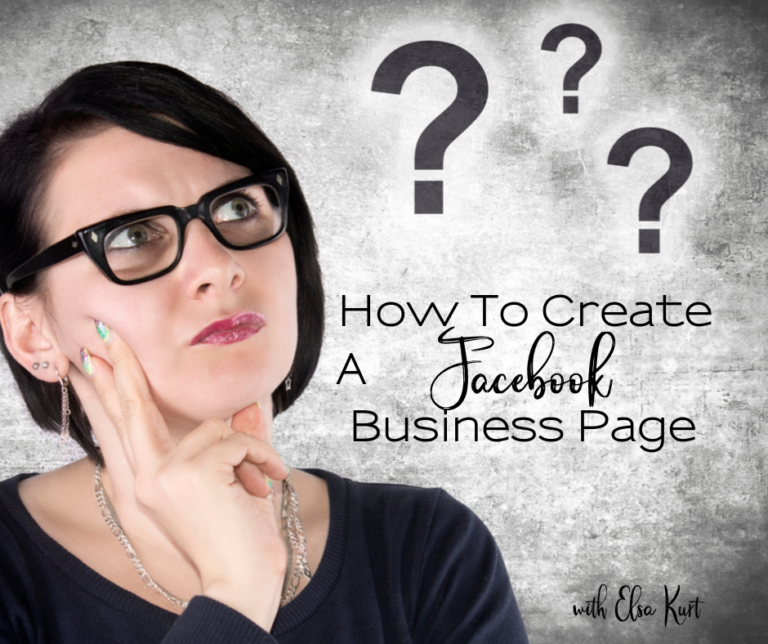 How to make a facebook page