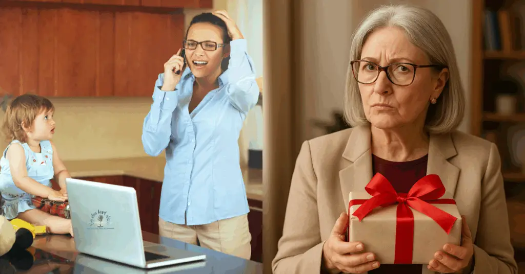 family guilt over thank-you cards