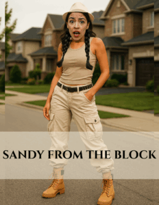 sandy from the block