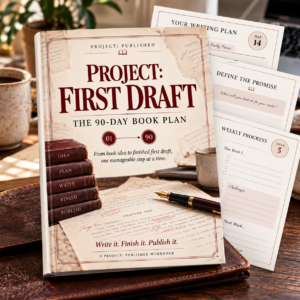 PROJECT: FIRST DRAFT — The 90-Day Book Plan